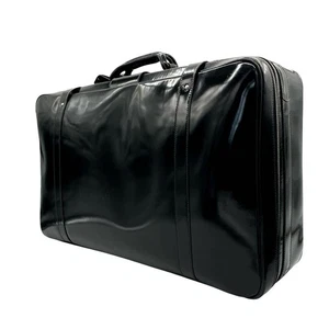 Gucci Boston Bag Patent Leather Black 12-inch Authentic - Picture 1 of 13