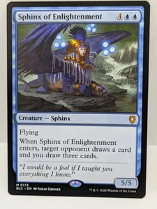 Bloomburrow - Sphinx of Enlightenment - Mythic - Creature - Regular - BLC 175 - - Picture 1 of 2