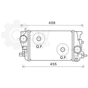 Intercooler Para Opel Vauxhall Meriva MK II B - Imagen 1 de 1