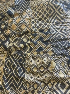 Ralph Lauren Desert Grass Pattern King Fitted Sheet Africa Collection. EUC HTF! - Picture 1 of 8