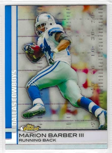 2009 Topps Finest Blue Refractor /429 Marion Barber III #20 - Bild 1 von 2