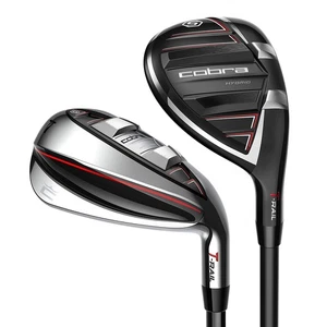 NEW Left Handed Cobra 2023 T-Rail Combo 4-PW Irons Graphite Lite - Retail $1,000 - Picture 1 of 4