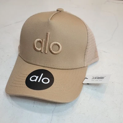 ALO Yoga Off-Duty Cap Tan Embroidered One Size NEW - Image 1 of 4