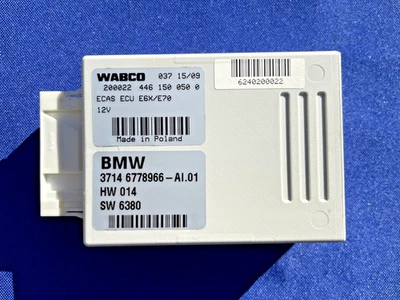Módulo de control de suspensión neumática BMW X5 E70 X6 E71 E60 WABCO 2007-2013 6778966 FABRICANTE DE EQUIPOS ORIGINALES Foto 1 de 4