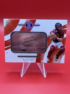 Kyle Teel 2024 Panini Impeccable Silver Bar Rated Prospect 21/25 Boston Red Sox - Bild 1 von 3