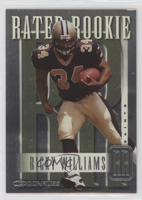 1999 Donruss Rated Rookie /5000 Ricky Williams #RR3 RC - Image 1 of 2