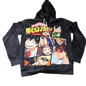 My Hero Academia Hoodie Untagged measures Mens Med with Pouch pocket - Picture 1 of 6