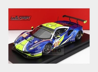 1:43 LOOKSMART Ferrari 488 Gte Evo #59 Le Mans 2022 West Ledogar LSLM146 - Immagine 1 di 2