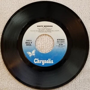Billy Idol "White Wedding / Dead On Arrival" VG+ - Picture 1 of 3