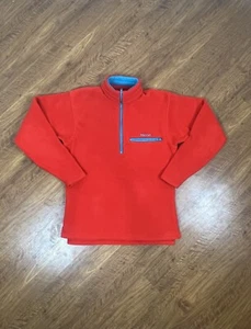 Marmot Bright Red Softshell Fleece Full Zip Jacket Men's Size M - Picture 1 of 5