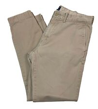 J Crew Khaki Pants Size 31x30 (28.5) The Driggs Chinos Office Travel Business