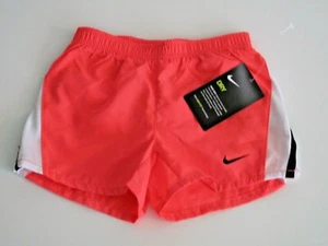Nike Little Girl's 4 Bright Pink Running Athletic Soccer Shorts Lined Panty - Picture 1 of 2