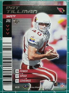 2001 NFL Showdown   1st Edition #13   Pat Tillman Rookie Card  Football  RC - Picture 1 of 4