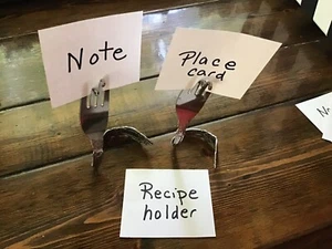 Fork Place Card Holder. - Picture 1 of 4