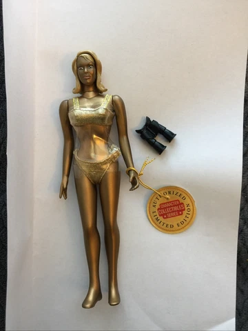 The Bond Girls LTD Edition Collector's Series Jill Masterson Gold Finger Figure Cover