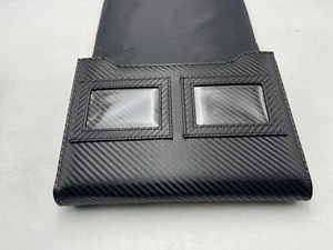 GMC Sierra/Denali GMC 1500 Carbon Fiber Owners Manual Case only - Picture 1 of 6