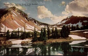 POSTAL DEL FERROCARRIL DEL PACÍFICO NORTE Taylors Peaks, Gama Gallatin - Imagen 1 de 2