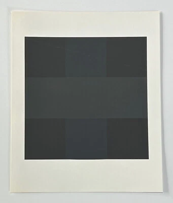 Ad Reinhardt Serigrafie, Gedruckt Im Jahr 1972 - Bild 1 von 2