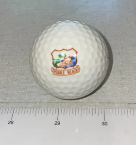 Logo Golf Ball - PEBBLE BEACH (Vintage Logo) - Top-Flite Plus - Picture 1 of 3