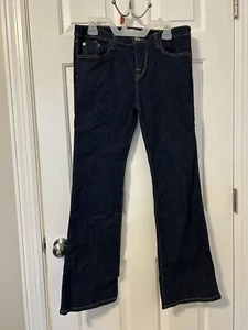 Baby Phat Vintage Silver Label Boot Cut Schlag Jeans Damen Plus Gr. 15 Stickerei - Bild 1 von 7