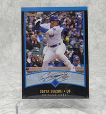 2022 Topps Throwback Thursday Seiya Suzuki RC ROOKIE 2001 Bowman TBT #50 Cubs