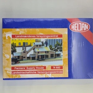 Heljan Con-Cor N Scale Farmers Supply House Model Kit 682 - Picture 1 of 1