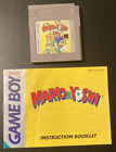 Thumbnail of ebay® auction 125309747578 | Vintage 1992 MARIO & YOSHI Nintendo GameBoy UK Version Cartridge & Manual Retro