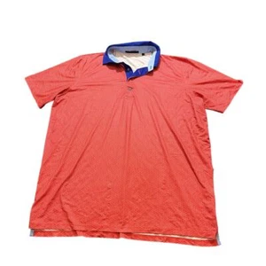 Greyson Polo Shirt Mens XL Geometric Allover Print Performance Golf Stretch - Imagen 1 de 6