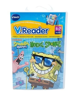 Spongebob Squarepants V.Reader Model Sponge Ages 5 To 7 Vtech - Picture 1 of 4