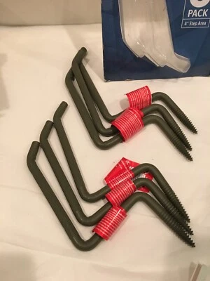 6 pack Ameristep Grizzly Tree Step 4" Step Hunting Stand Ladder - Image 1 of 4