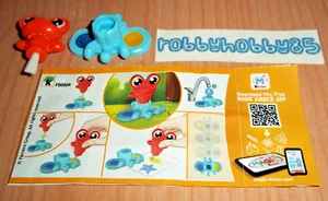 FS050A RANA ROSSA + CARTINA/BPZ KINDER SORPRESA ITALIA SORPRESINE 2016/2017 - Imagen 1 de 1