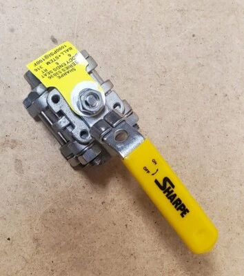 SHARPE Series 53036 316 Stainless Valve  1/2" NPT x 1/2" Sweat 1000PSI - NEW  - Image 1 of 4