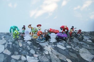 Disney Infinity Pixar Figures & Crystals Lot of 16 Incredibles, Cars, Toy Story - Picture 1 of 6