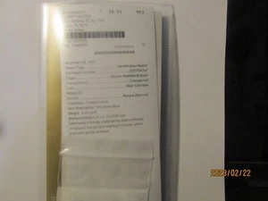 loose enhanced brilliant white diamond .45 carat - Picture 1 of 2