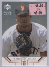 FRANCISCO LIRIANO 2003 UPPER DECK PROSPECT PREMIERES XRC ROOKIE GIANTS PIRATES