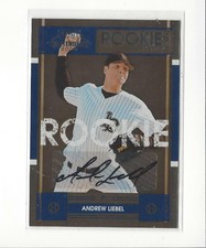 2008 Playoff Contenders Season Ticket #3 Andrew Liebel AUTOGRAPH Blue Jays