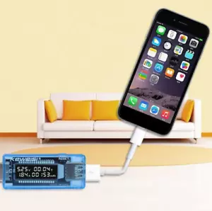 LCD USB Detector USB Volt Current Capacity Plug and Play Power Bank Tester Meter - Picture 1 of 5