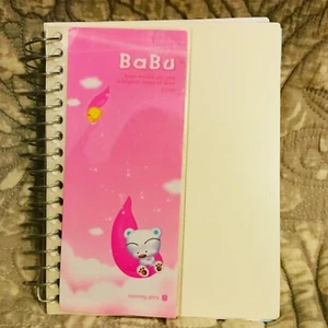 New Vintage 1998 Morning Glory BaBu Bear Notebook - Picture 1 of 4