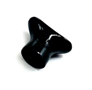 Made to Order Black Onyx  Round Labret Lip for Stretching Size 12g,2mm to 25mm - Picture 1 of 5