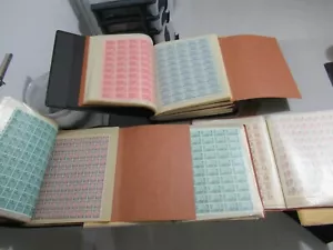 Huge Lot: 1250 US Stamps MNH, All Original Mint Sheets, 1950's 1960's 1970's - Picture 1 of 1