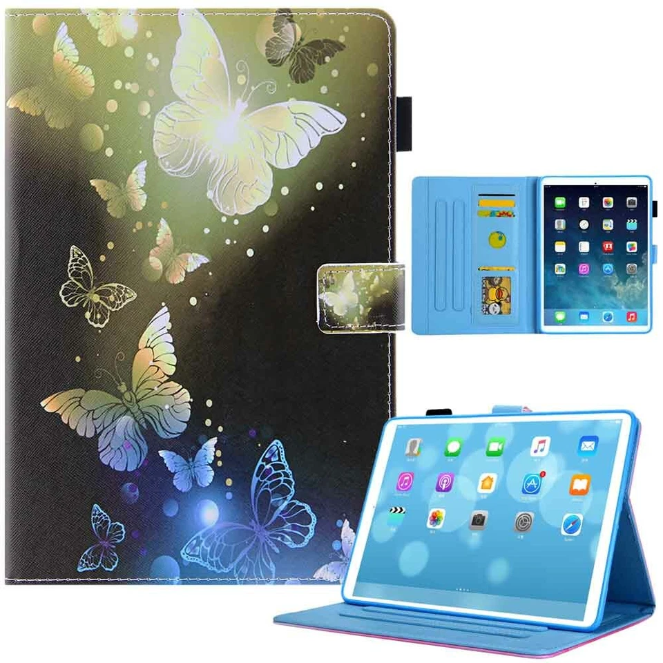 For iPad Mini 6 5 4 3 2 / iPad Air 4 3 2 Magnetic Flip Leather Case Stand Cover - Image 1 of 4