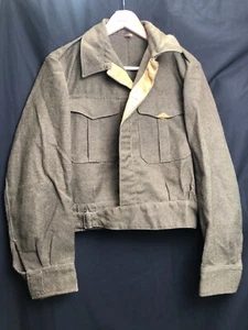 Genuine Greek Army 40 Pattern Battledress Jacket British Style - Size 44" Chest - Picture 1 of 13