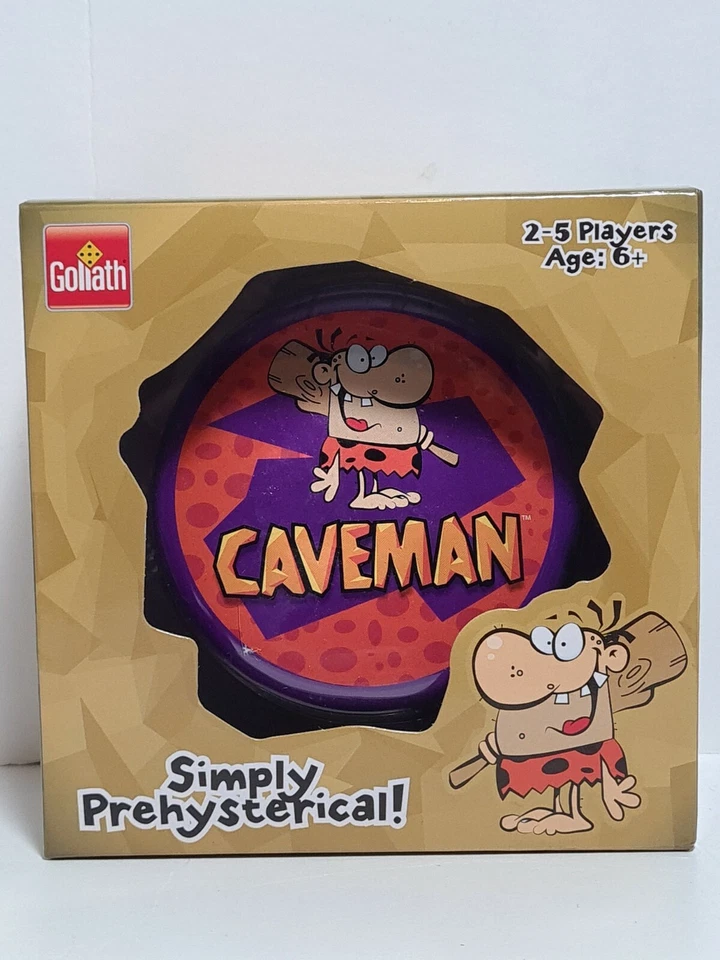 Caveman The Grunt n Go Card Game Party Funny 2-5 Players Simply Prehysterica NIB - Image 1 of 1