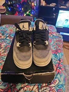 (626970 030) VNDS 2013 Air Jordan 4 Retro FEAR PACK sz 6.5Y Youth - Picture 1 of 10