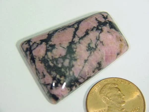 PERO Rodonita forma libre cabujón espécimen piedra preciosa lapidaria 7950B - Imagen 1 de 1