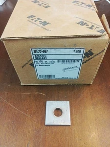 Eaton B202SS4 Stainless Steel 304 Square Strut Channel Washers 1/2" Box of 100 - Picture 1 of 6