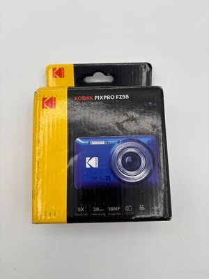 Kodak PIXPRO Friendly Zoom FZ55 Digital Camera Blue - Image 1 of 4