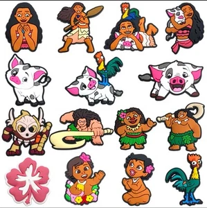 New Moana Croc Shoe Charms Set of 15 - Picture 1 of 1