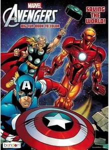 Marvel Avengers Big Fun Book to Color – Saving the World! - Fast & FREE Shipping - Imagen 1 de 1