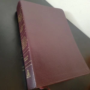 Hebrew-Greek Key Word Study Bible NIV Red Letter Edition AMG Pub 1996 Leather - Bild 1 von 8